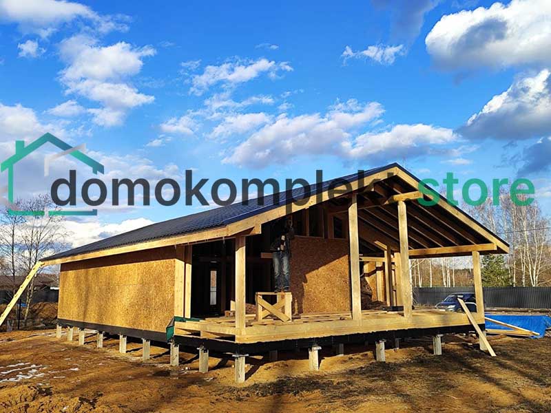 Домокомплект каркасного дома 10
