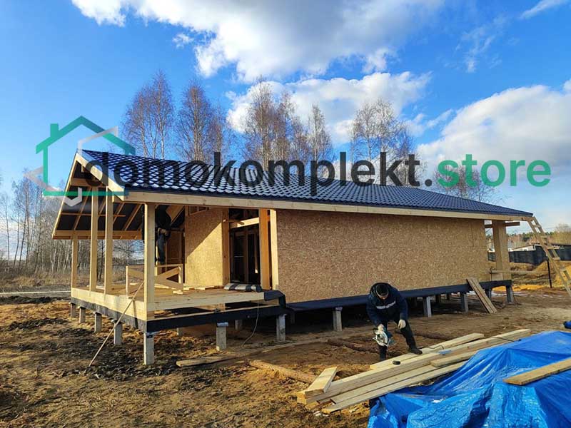 Домокомплект каркасного дома 11