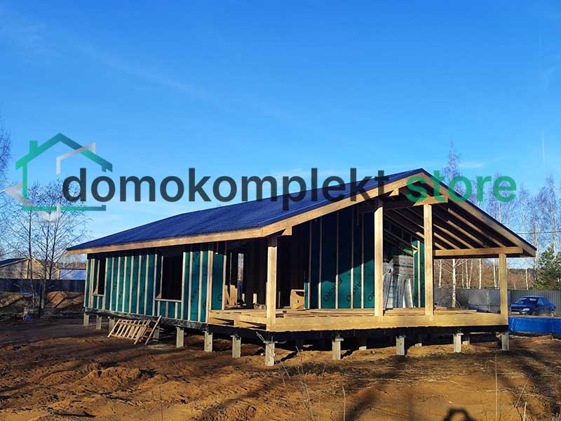 Домокомплект каркасного дома 12