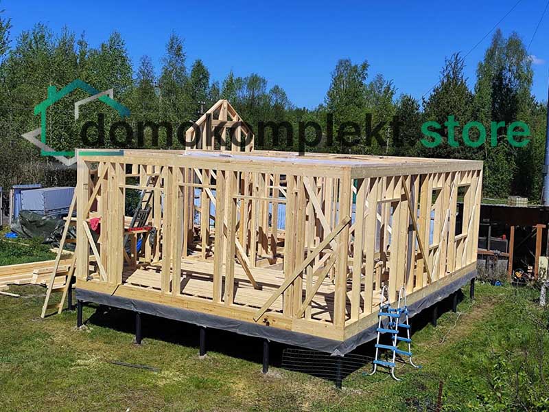 Домокомплект каркасного дома 17