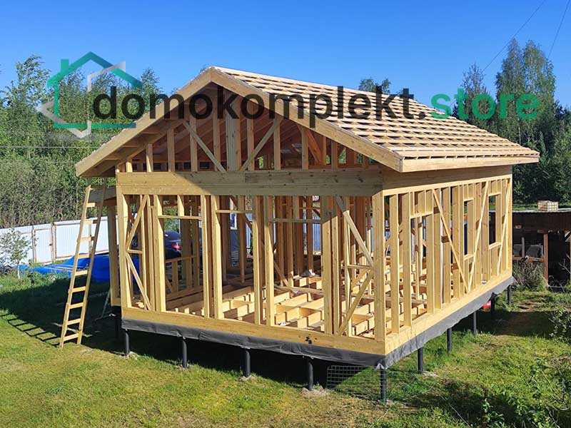 Домокомплект каркасного дома 19