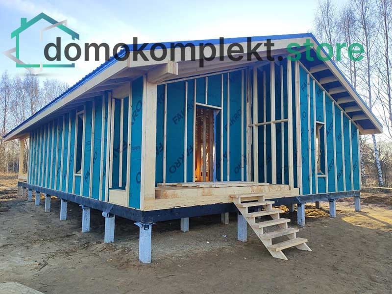 Домокомплект каркасного дома 9